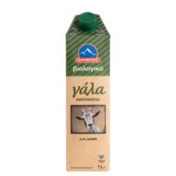 ΟΛΥΜΠΟΣ | Goat Milk Organic Whole 3.7% Fat 1lt