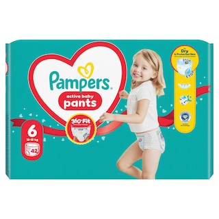 PAMPERS | Πάνες Βρακάκι Pants Νο6 42 Τεμάχια