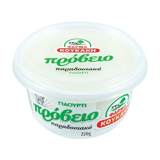 ΦΑΡΜΑ ΚΟΥΚΑΚΗ | Γιαούρτι Πρόβειο Παραδοσιακό 220g