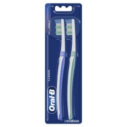 ORAL B | Οδοντόβουρτσα Classic Care 40mm Μέτρια 2 Τεμάχια