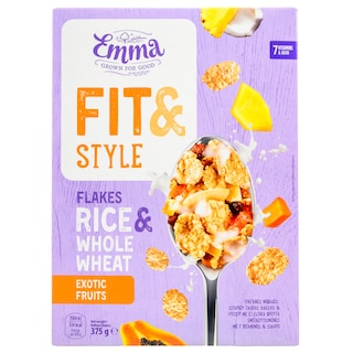 EMMA | Δημητριακά Fit & Style Εξωτικά Φρούτα 375g