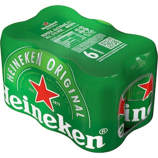 HEINEKEN | Μπύρα Lager Κουτί 6x330ml