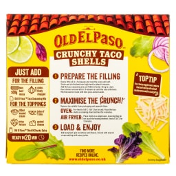 OLD EL PASO | Πίτες Καλαμποκιού Taco Shells Crunchy 135g