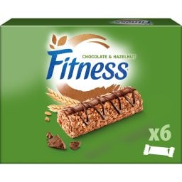 FITNESS | Μπάρες Δημητριακών Σοκολάτα Φουντούκι 6x22.5g
