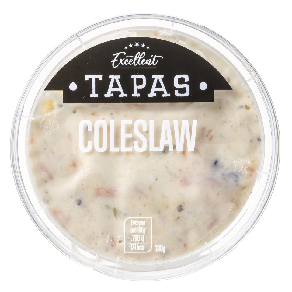 EXCELLENT TAPAS Σαλάτα Coleslaw 130g