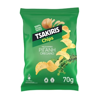 ΤΣΑΚΙΡΗΣ | Τσιπς Ρίγανη 70g