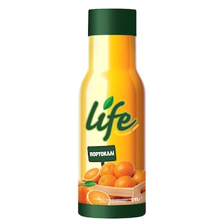 LIFE | Φυσικός Χυμός Πορτοκάλι 1lt