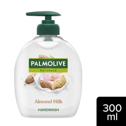 PALMOLIVE | Κρεμοσάπουνο Naturals Γάλα & Aμύγδαλο Αντλία 300ml