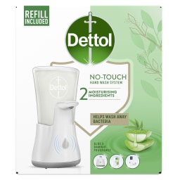 DETTOL | Αυτόματη Συσκευή Αντιβακτηριδιακού Κρεμοσάπουνου Aloe 250ml