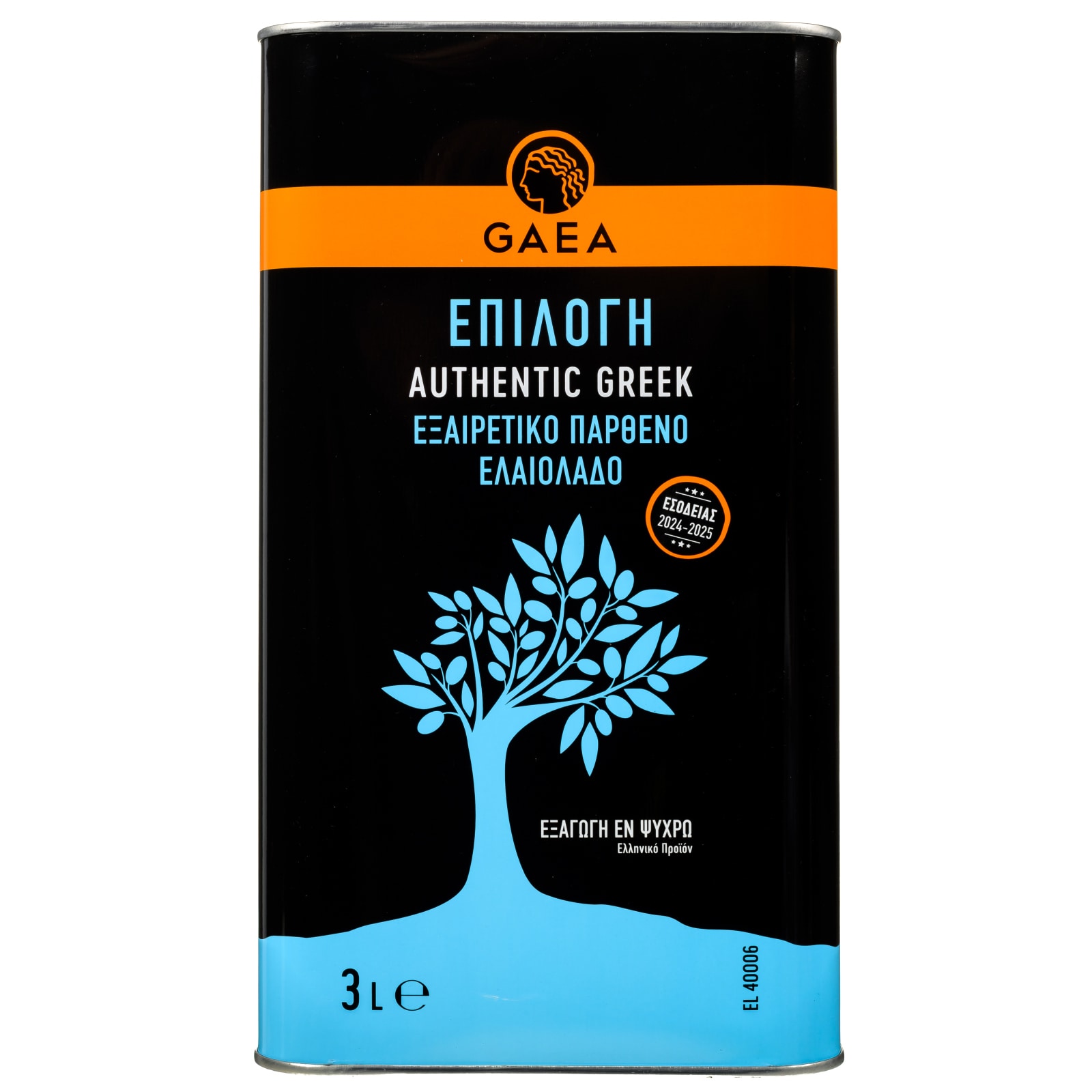 Ελαιόλαδο Επιλογή Εξαιρετικά Παρθένο 3lt