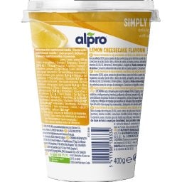 ALPRO | Φυτικό Επιδόρπιο Σόγιας Cheesecake Λεμόνι Vegan 400g