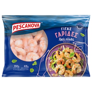 PESCANOVA Γαρίδες Χωρίς Κέλυφος Γίγας 350g