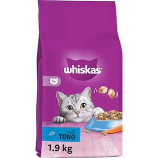 WHISKAS | Γατοτροφή Κροκέτες με Τόνο 1.9kg