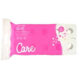 CARE | Χαρτί Υγείας Υγείας Baby Powder 3 Φύλλα 10 Ρολά 899g