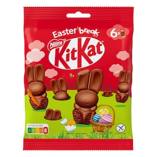 KITKAT | Σοκολατένια Λαγουδάκια KitKat Bunnies 6x11g