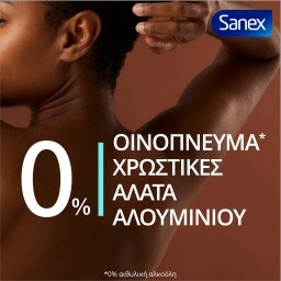 SANEX | Αποσμητικό Roll On Zero% Invisible 50ml