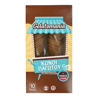 GELATOMANIA | Κώνοι Παγωτού  104g