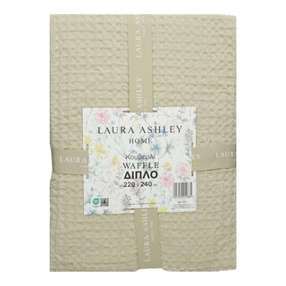 LAURA ASHLEY | Κουβερλί Waffle Διπλό 1 Τεμάχιο