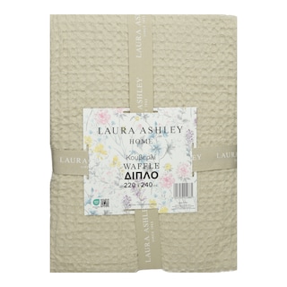 LAURA ASHLEY | Κουβερλί Waffle Διπλό 1 Τεμάχιο