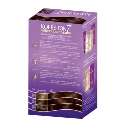 KOLESTON | Βαφή Μαλλιών 4/35 Σκούρο Καστανό Χρυσό Ροζέ 1 Τεμάχιο