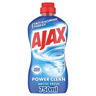 AJAX | Καθαριστικό Πατώματος Power Clean Arctic Fresh 750ml