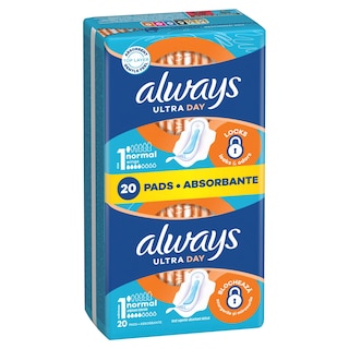 ALWAYS | Σερβιέτες Ultra Day Normal Plus 20 Τεμάχια