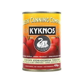 ΚΥΚΝΟΣ | Τομάτα Αποφλοιωμένη Ολόκληρη 400 gr