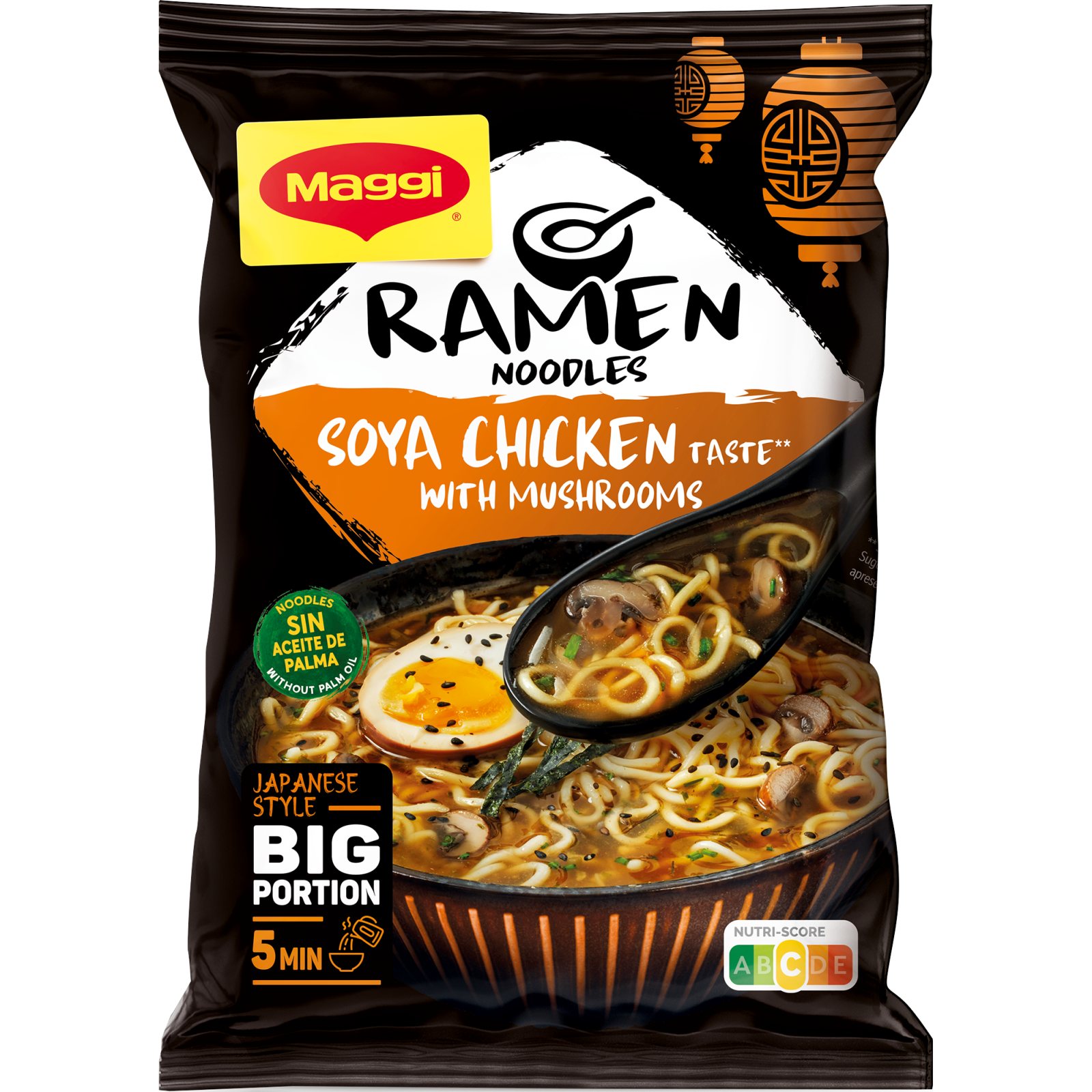 Ramen Noodles Κοτόπουλο & Μανιτάρια 90g