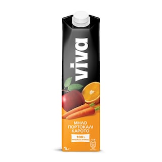 VIVA FRESH | Χυμός Μήλο Πορτοκάλι Καρότο 1lt
