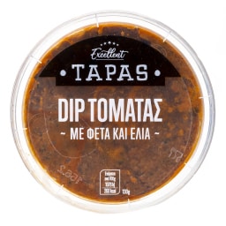 EXCELLENT TAPAS | Dip Τομάτας με Φέτα και Ελιά 130g