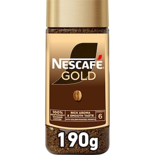 NESCAFE | GOLD | Στιγμιαίος Καφές Gold 190g