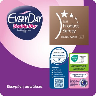 EVERY DAY | Sanitary Pads Double Dry Hyperdry Extra Long 16 Pieces