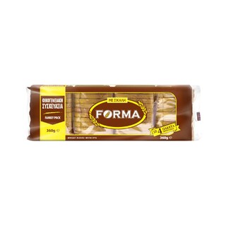 FORMA | Φρυγανιές Σίκαλης 4x90g