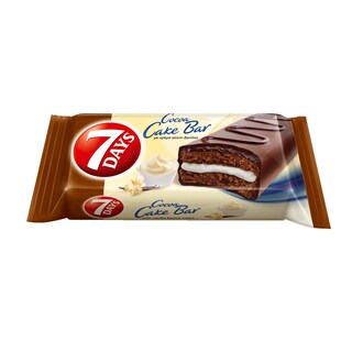 7DAYS | Cake Bar Βανίλια Επικάλυψη Σοκολάτα 32g