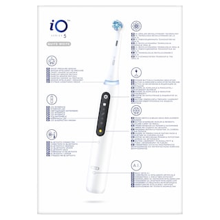 ORAL B | Hλεκτρική Οδοντόβουρτσα iO Series 5 White 1 Τεμάχιο