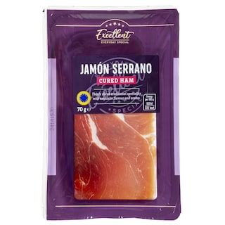 EXCELLENT | Jamon Serrano Φέτες 70g