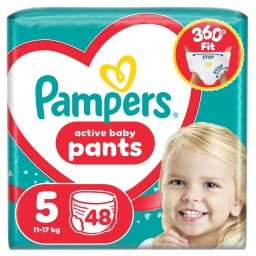 PAMPERS | Πάνες Βρακάκι Μωρού Pants Νο5 48 Τεμάχια