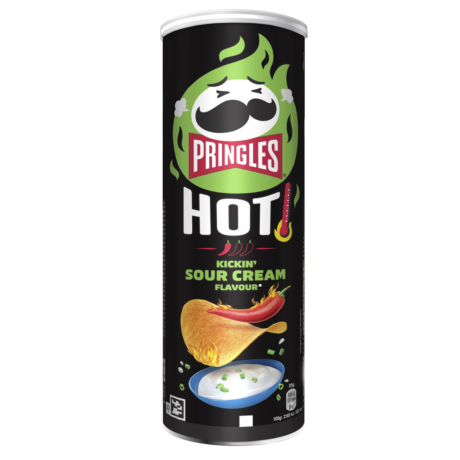 PRINGLES Τσιπς Hot Kickin Sour Cream 160g