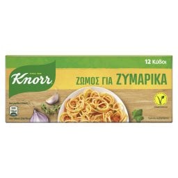 KNORR | Ζωμός Ζυμαρικών 12 Κύβοι 120g