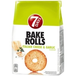 Σνακ Bake Rolls Ιταλικό Τυρί Σκόρδο 150g