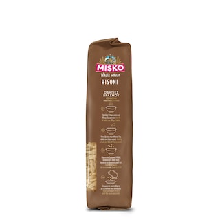 MISKO | Pasta Risoni Orzo Whole Wheat 500g