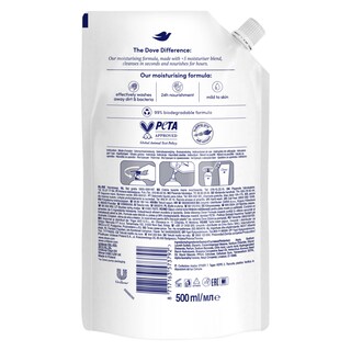 DOVE | Υγρό Κρεμοσάπουνο Fine Silk Ανταλλακτικό 500ml