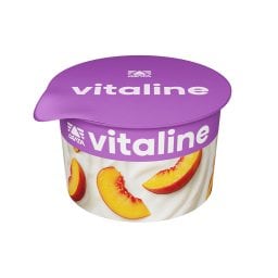 VITALINE | Επιδόρπιο Γιαουρτιού Ροδάκινο 3x180g
