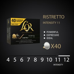 LOR | Κάψουλες Καφέ Espresso Ristretto 40x5.2g