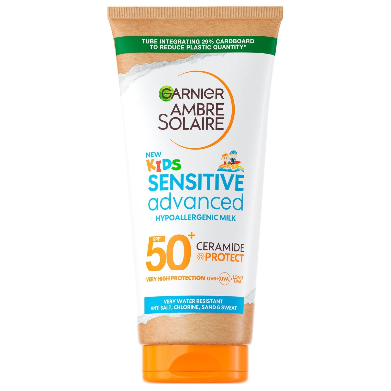 AMBRE SOLAIRE Αντηλιακό Γαλάκτωμα Kids Sensitive Advanced SPF50+ 175ml
