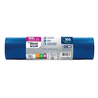 PLANET | Σακούλες Απορριμμάτων UltraBag+ Γίγας 100lt 8 Τεμάχια