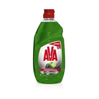AVA | Υγρό Πιάτων Ενεργός Άνθρακας Lime 430ml