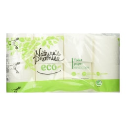 NATURE'S PROMISE | Χαρτί Υγείας Eco 3 Φύλλα 8 Ρολά 733g