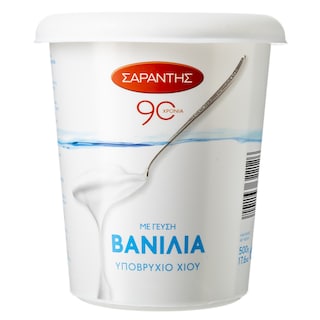 ΣΑΡΑΝΤΗΣ | ΒΑΝΙΛΙΑ ΣΕ ΠΛΑΣΤΙΚΟ ΒΑΖΟ 500 GR