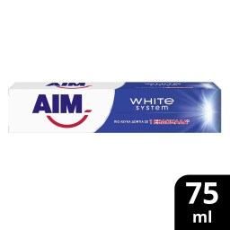 AIM | WHITE SYSTEM | Οδοντόκρεμα White System 75ml